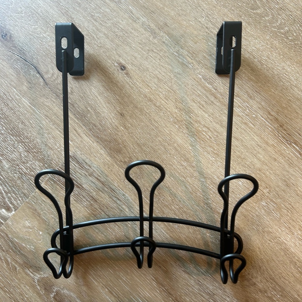 Mainstays Black Bath Accessory Set Minimalist Design